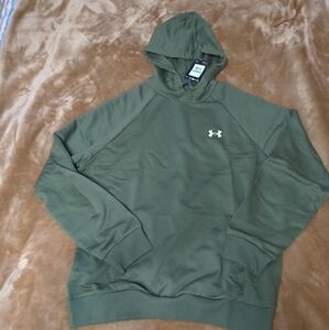 Under Armour Olive Green Fleece Hoodie